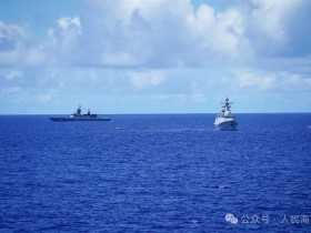 美媒:美中军舰在西太平洋相遇,双方互动“安全且专业”