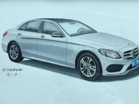 小编的奔驰C200L与事件中的有所不同? 六个说不通的疑点